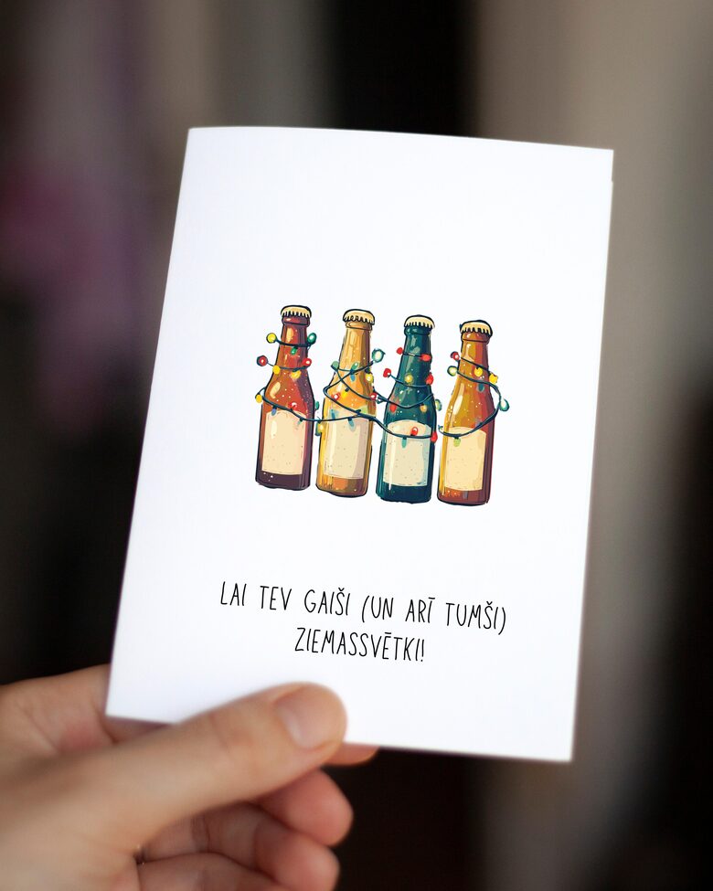 Aliņš gaišs, aliņš tumšs.