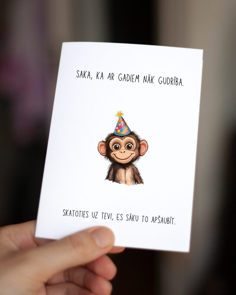 Ar gadiem nāk gudrība.