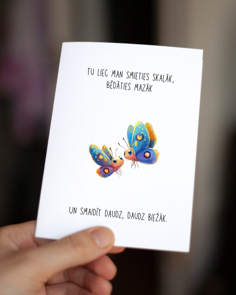 Smaidu biežāk, raudu mazāk.