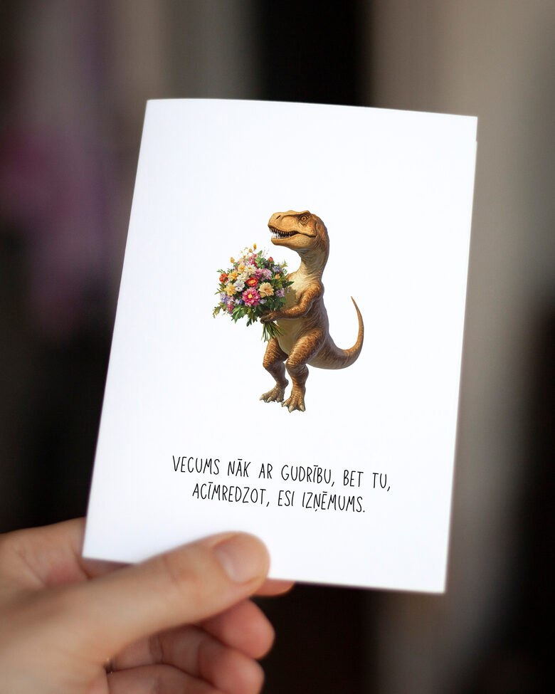 Vecums nāk ar gudrību.