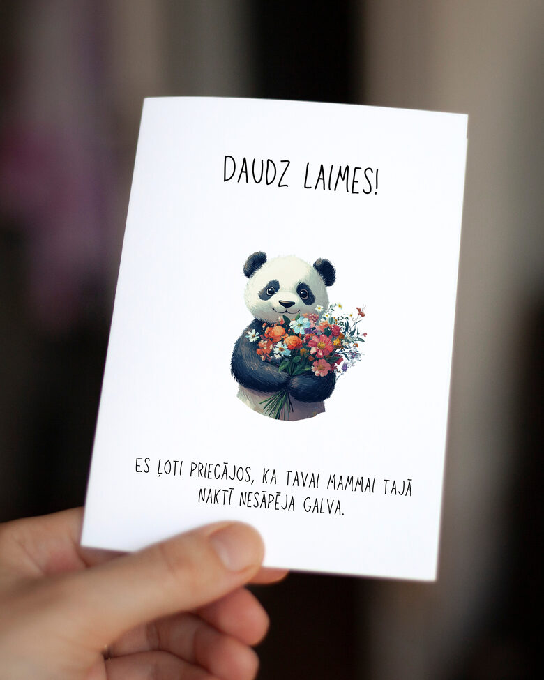 Paldies tavai mammai.