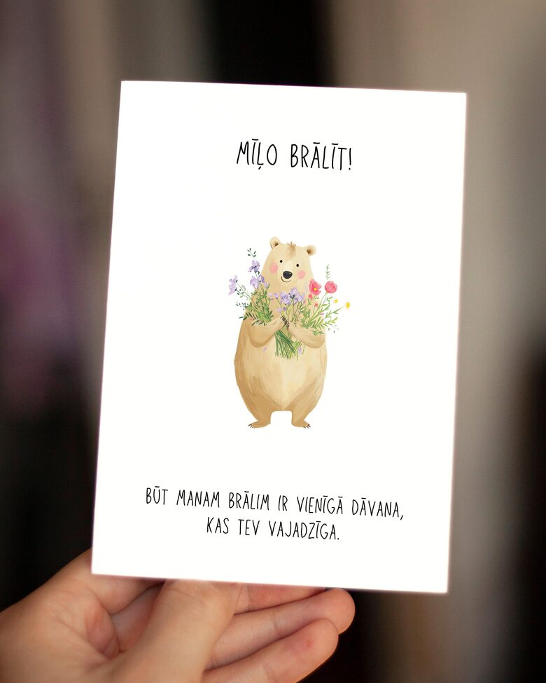 Vari izvēlēties - brālim/māsai