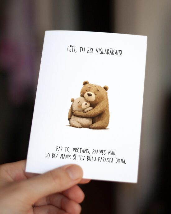 Vari izvēlēties - tētim/mammai