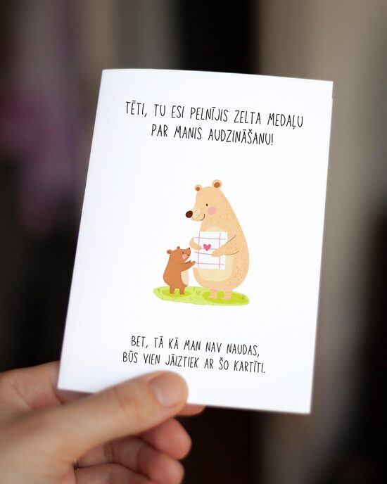 Vari izvēlēties - tētim/mammai