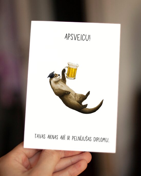 Diplomu aknām.