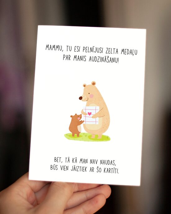 Vari izvēlēties - mammai/tētim