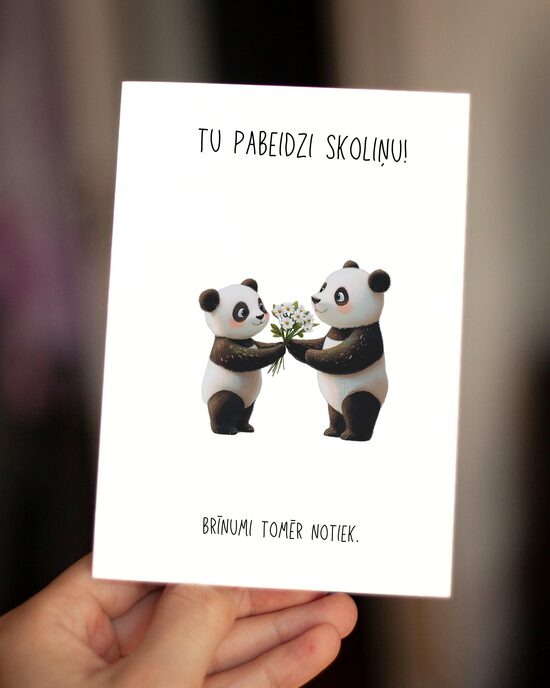 Tu pabeidzi skoliņu.