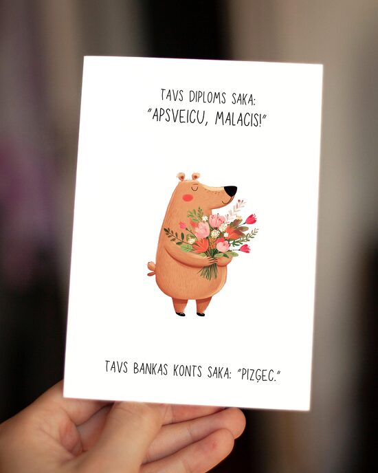 Apsveicu!