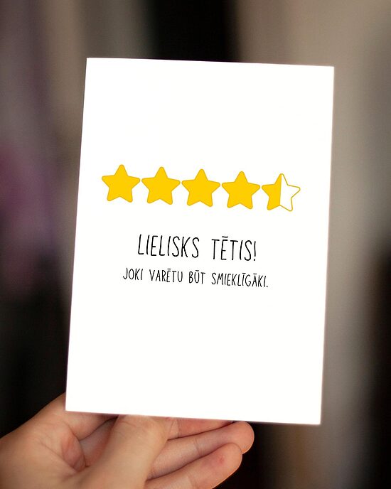 Vari izvēlēties - tētim/mammai